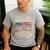 I'm A Dad Grandpa And Veteran Patriotic US Flag Veterans Day Men's Casual T-Shirt Sport Grey