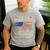 I'm A Dad Papaw And Veteran Retro Dad Papa Grandpa Men's Casual T-Shirt Sport Grey