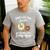 I'm Going To Be a Daddy Again Pregnancy Announcement Quote Men's Casual T-Shirt Sport Grey