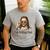 I'm Telling Dad Jesus Wearing Sunglasses Christian Fathers Men's Casual T-Shirt Sport Grey