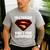 I'm A Twin DAD-What's Your Superpower Men's Casual T-Shirt Sport Grey
