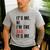 Its Me Hi Im The Dad Its Me Fathers Day Wife Daughter Men's Casual T-Shirt Sport Grey