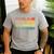 It's Me Hi I'm The Dad It's Me Dad Father's Day Retro Men's Casual T-Shirt Sport Grey