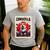 Japanese Art Corgi Dog Mom Dad Men's Casual T-Shirt Sport Grey