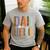 Kids Fathers Day Shirt For Son Daughter My Dad Is My Hero Men's Casual T-Shirt Sport Grey