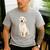 Labrador Retriever Shirt Women Men Lab Mom Dad Dog Tee Men's Casual T-Shirt Sport Grey