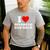 I Love Divorced Dad Rock Joke Men's Casual T-Shirt Sport Grey I Love Divorced Dad Rock Joke Men's Casual T-Shirt Sport Grey