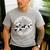 The Man The Myth The Legend Daddy Love Cows Dad Cow Print Men's Casual T-Shirt Sport Grey
