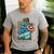 Marvel Captain America Legendary Dad Father's Day Men's Casual T-Shirt Sport Grey