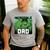 Marvel Comics Avengers Father's Day Hulk Incredible Dad Men's Casual T-Shirt Sport Grey