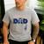 Marvel Spider-Man Father's Day Amazing Dad Retro Men's Casual T-Shirt Sport Grey