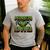 Miner Dad Birthday Boy Party Video Gamer Pixel Men's Casual T-Shirt Sport Grey