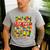 Mom And Dad Birthday Boy Building Bricks Family Party Decor Men's Casual T-Shirt Sport Grey Mom And Dad Birthday Boy Building Bricks Family Party Decor Men's Casual T-Shirt Sport Grey