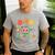 Mom And Dad Of The Birthday Girl Melon Family Matching Men's Casual T-Shirt Sport Grey