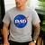 NASA Inspired DAD Meatball Men's Casual T-Shirt Sport Grey NASA Inspired DAD Meatball Men's Casual T-Shirt Sport Grey