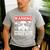 New Dad Prepared For Diaper Duty Daddy Diaper Duty Men's Casual T-Shirt Sport Grey