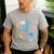 OneDer The Sea Papa 1st Birthday Dad Matching Men's Casual T-Shirt Sport Grey