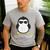 Penguin Papa Father's & Cute Dad Men's Casual T-Shirt Sport Grey Penguin Papa Father's & Cute Dad Men's Casual T-Shirt Sport Grey