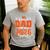 Proud Dad Of A 2026 Senior Basketball Graduation Family Men's Casual T-Shirt Sport Grey