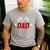 Racing Birthday Boy Race Car Dad Family Matching Men's Casual T-Shirt Sport Grey