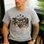 Retro Camo Dad Hunting Camouflage Deer Matching Men's Casual T-Shirt Sport Grey