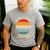 Retro Dungeon Daddy Fathers Day Men's Casual T-Shirt Sport Grey