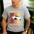 Retro Fat Chonk Dad Tee Cat Daddy To A Fatty Men's Casual T-Shirt Sport Grey Retro Fat Chonk Dad Tee Cat Daddy To A Fatty Men's Casual T-Shirt Sport Grey