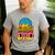 Retro Ice Cream Drip Softball Dad Game Day Dad Father's Day Men's Casual T-Shirt Sport Grey