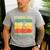 Retro Running Dad Runner Marathon Athlete Humor Outfit Men's Casual T-Shirt Sport Grey