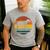 Rhodesian Ridgeback Vintage Retro Dog Mom Dad Men's Casual T-Shirt Sport Grey
