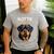 Rottie Dad Rottweiler Dog Men's Casual T-Shirt Sport Grey