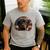 Rottie Dog Mom Dad 'Merica Rottweiler Men's Casual T-Shirt Sport Grey