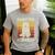 Samoyed Dad Men's Casual T-Shirt Sport Grey
