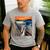 The Scream Cat Parody For Kitty Cat Lover Cat Mom Cat Dad Men's Casual T-Shirt Sport Grey