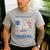 Semi Truck Driver Trucker Daddy Husband US American Flag Men's Casual T-Shirt Sport Grey
