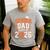 Senior Dad Class Of 2026 Graduate Basketball Graduation 2026 Men's Casual T-Shirt Sport Grey