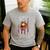 Softball Dad My Favorite Softball Player Calls Me Dad Men's Casual T-Shirt Sport Grey
