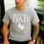 Soon To Be A Dad Unique Father For Would Be Daddy Men's Casual T-Shirt Sport Grey