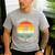 Sounds Fishy Count Me In Dad Grandpa Vintage Fishing Men's Casual T-Shirt Sport Grey