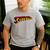 Super Dad Superdad Superhero Dad Men's Casual T-Shirt Sport Grey