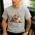 Tabby Cat Mom Dad Pet Shop Tabby Cats Kitten Tabby Cat Men's Casual T-Shirt Sport Grey