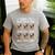 Things I Do In My Spare Time German Shepherd Dog Dad Mom Men's Casual T-Shirt Sport Grey