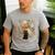 Tortie Cat Owner Flowers Tortie Cat Mom Tortie Cat Dad For Men Women Kids Men's Casual T-Shirt Sport Grey