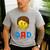 Unique Family Dad Master Builder Building Bricks Blocks Men's Casual T-Shirt Sport Grey