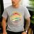 Vintage Awesome Single Dad Retro Fathers Day For Dad Grandpa Men's Casual T-Shirt Sport Grey