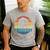 Vintage Best Doodle Dad Ever Father's Day Golden Doodle Men's Casual T-Shirt Sport Grey