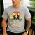 Vintage Boston Terrier Dad Dog Lovers Father's Day Tee Men's Casual T-Shirt Sport Grey