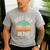 Vintage Disc Golf Dad Best Dad By Par Disk Golf Men's Casual T-Shirt Sport Grey