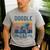 Vintage Doodle Dad Aussie Doodle & Goldendoodle Men's Casual T-Shirt Sport Grey
