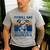 Vintage Pitbull Dad Like A Regular Dad But Cooler Men's Casual T-Shirt Sport Grey